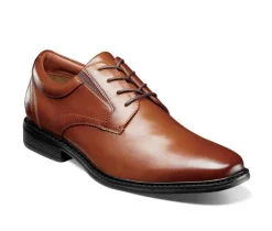 Men's Nunn Bush Jarvis Plain Toe Oxford Dress Shoes