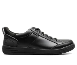 Men's Nunn Bush Kore City Walk Work EZ Hands Free Lace Safety Shoes