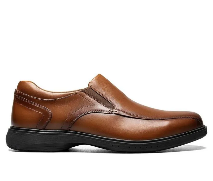 Men's Nunn Bush Kore Pro Bicycle Toe Slip-Resistant Loafers