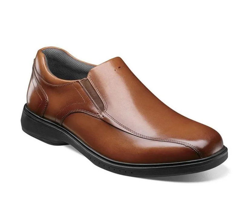 Men's Nunn Bush Kore Pro Bicycle Toe Slip-Resistant Loafers