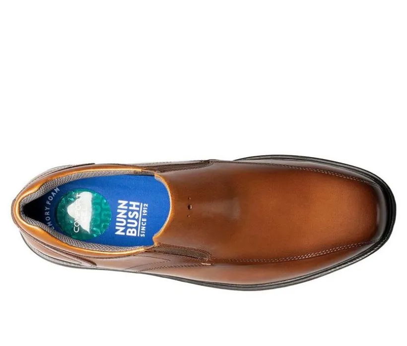 Men's Nunn Bush Kore Pro Bicycle Toe Slip-Resistant Loafers