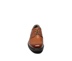 Men's Nunn Bush Kore Pro Plain Toe Slip-Resistant Oxfords