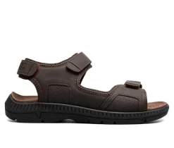 Men's Nunn Bush Laguna 3-Strap River Sandal Outdoor Sandals
