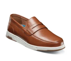 Men's Nunn Bush Luca Moc Toe Penny Loafer Dress Shoes