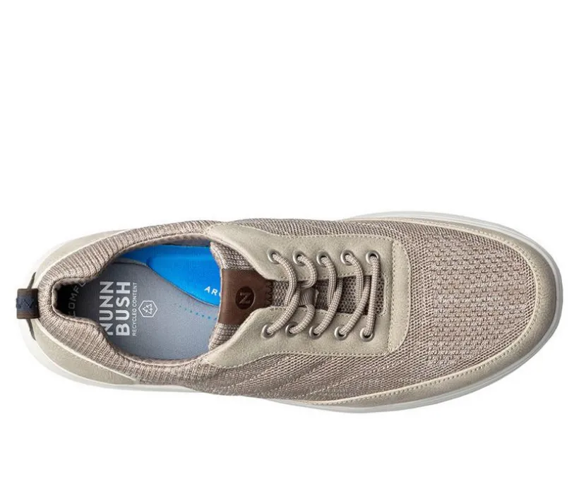 Men's Nunn Bush Ponte Knit Moc Toe Casual Oxfords