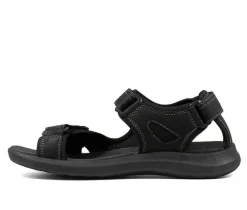 Men's Nunn Bush Rio Vista 3-Strap Outdoor Sandals