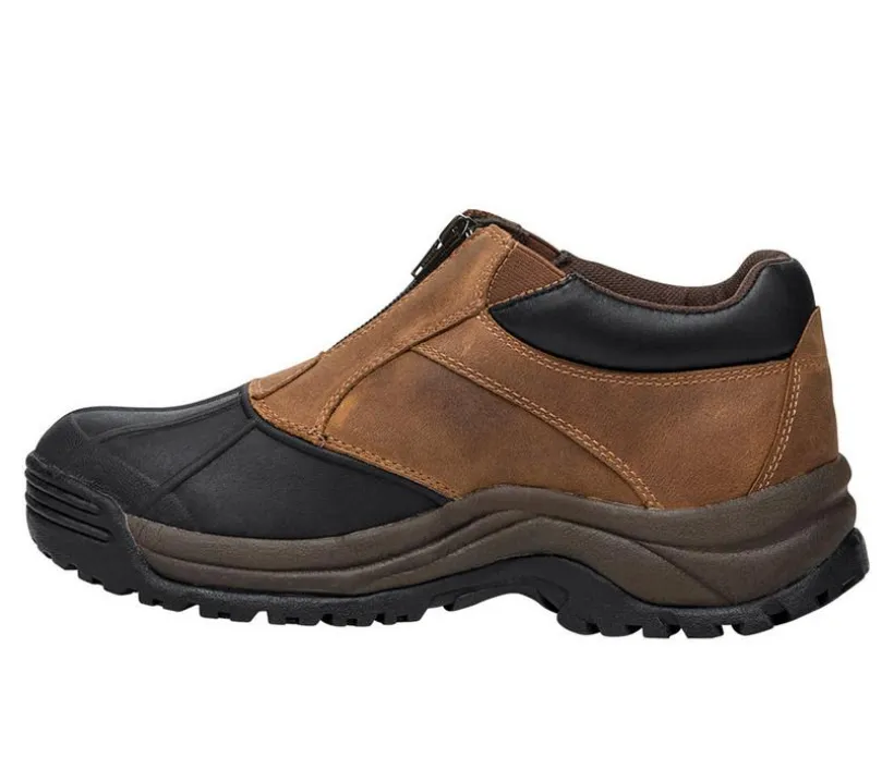 Men's Propet Blizzard Ankle Zip Waterproof Winter Boots