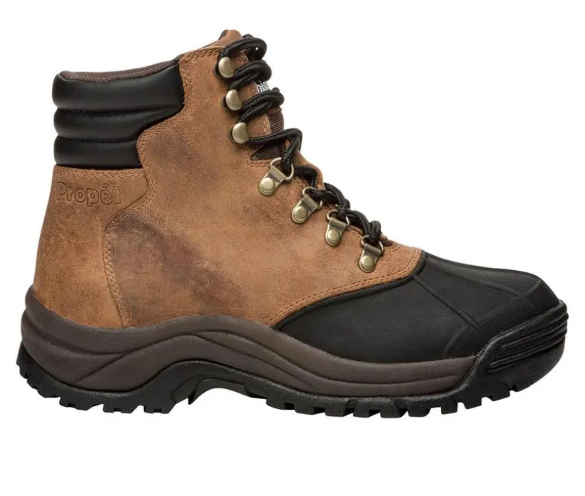 Men's Propet Blizzard Mid Lace Waterproof Winter Boots