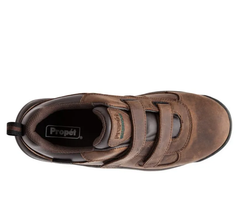 Men's Propet Cliff Walker Low Strap Waterproof Hiking Shoes