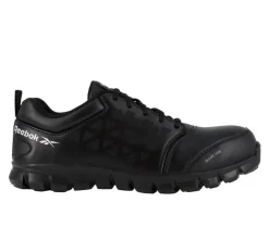 Men's REEBOK WORK Sublite Cushion Leather Electrical Hazard Work Shoes