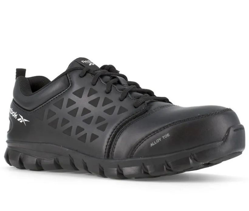 Men's REEBOK WORK Sublite Cushion Leather Electrical Hazard Work Boots