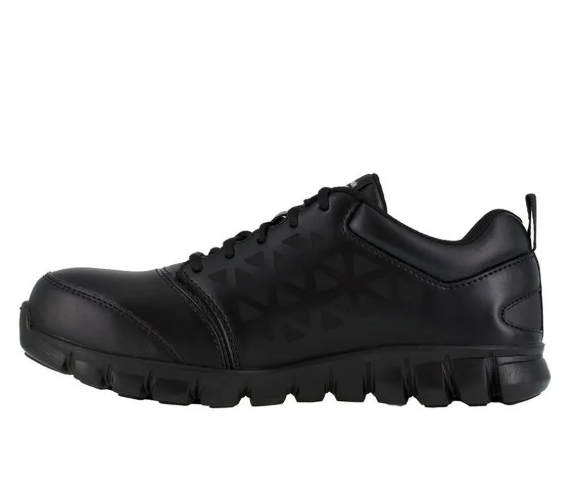 Men's REEBOK WORK Sublite Cushion Leather Electrical Hazard Work Boots