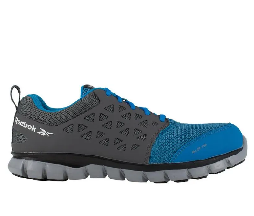 Men's REEBOK WORK Sublite Cushion Mesh Alloy Toe Work Shoes