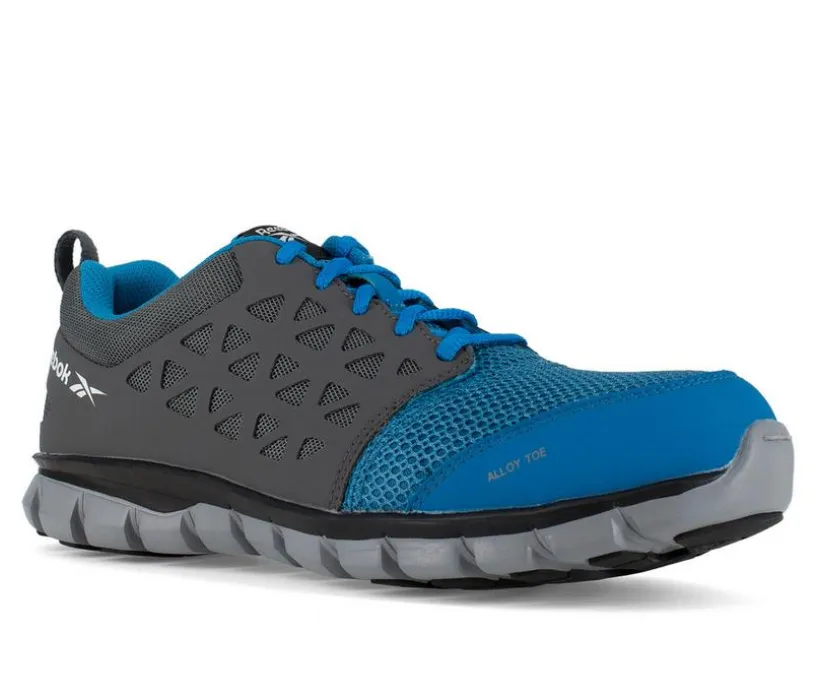 Men's REEBOK WORK Sublite Cushion Mesh Alloy Toe Work Shoes