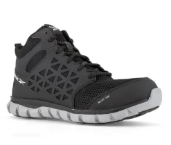 Men's REEBOK WORK Sublite Cushion Work Mid Mesh Work Boots