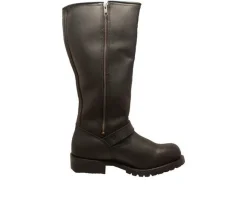 Men's RideTecs 16" Engineer Zipper Biker Boots
