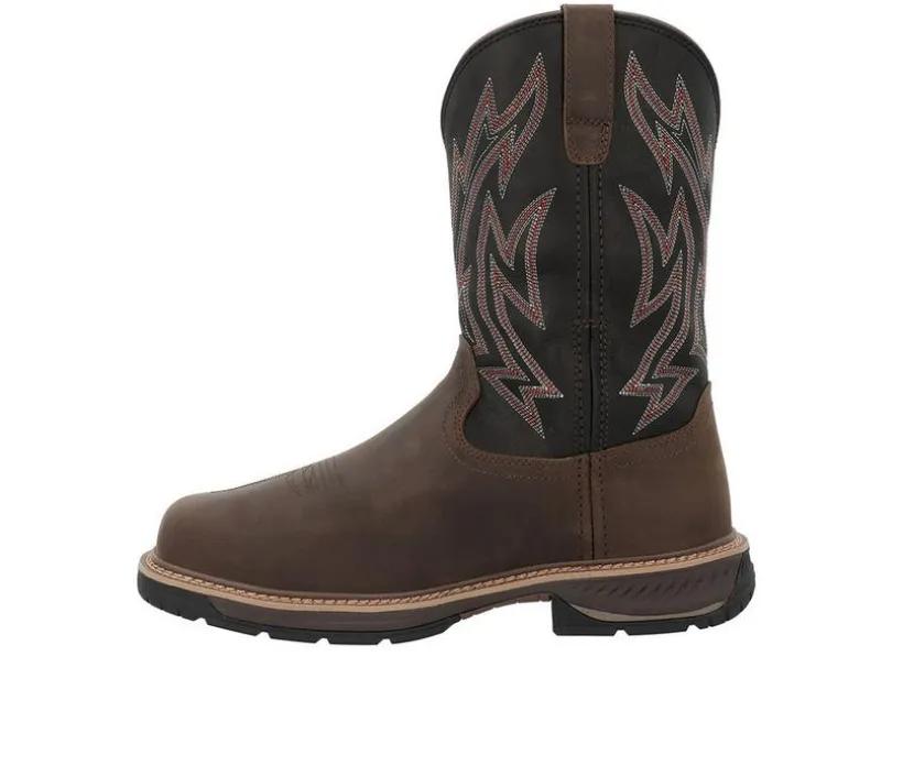 Men's Rocky Ride Lite Carbon Toe Western Boot Cowboy Boots
