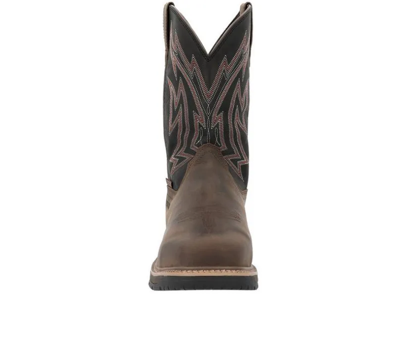 Men's Rocky Ride Lite Carbon Toe Western Boot Cowboy Boots