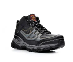 Men's Skechers Work Rebem 77108 Steel Toe Work Boots