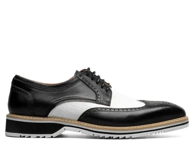 Men's Stacy Adams Beaumont Wingtip Oxford Dress Shoes