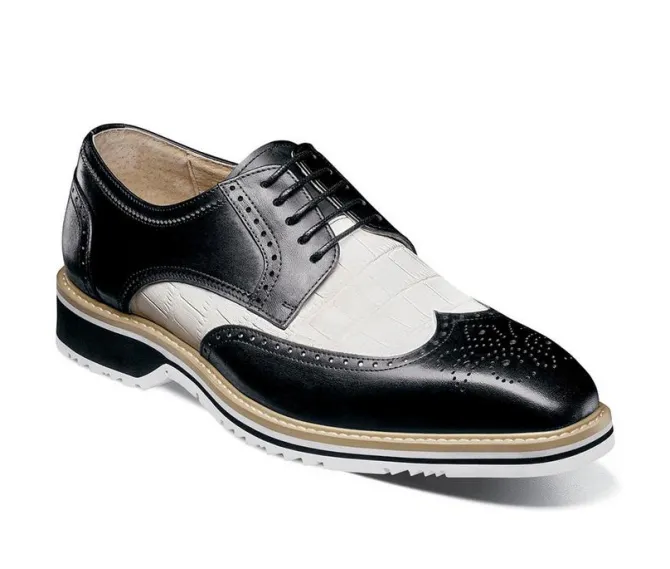 Men's Stacy Adams Beaumont Wingtip Oxford Dress Shoes