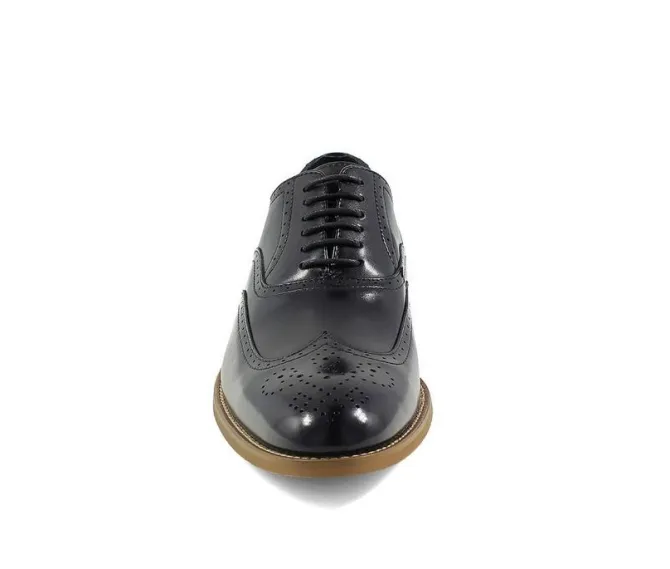 Men's Stacy Adams Dunbar Wingtip Wing Tip Dress Shoes