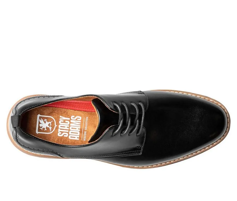 Men's Stacy Adams Pacer Plain Toe Oxford Oxfords