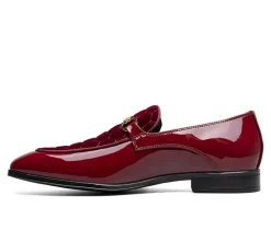 Men's Stacy Adams Sprague Moc Toe Slip On Dress Shoes