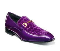 Men's Stacy Adams Sprague Moc Toe Slip On Dress Shoes