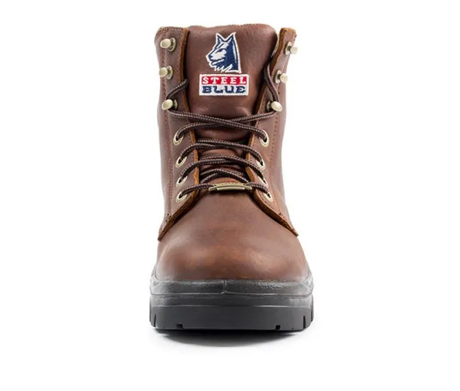 Men's STEEL BLUE Argyle Work Boot Work Boots