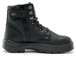 Men's STEEL BLUE Argyle Zip Work Boot Work Boots