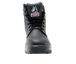 Men's STEEL BLUE Argyle Zip Work Boot Work Boots