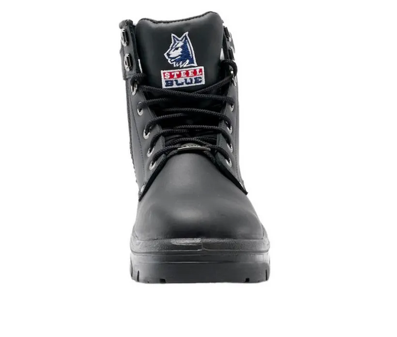 Men's STEEL BLUE Argyle Zip Work Boot Work Boots