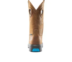Men's STEEL BLUE Blue Heeler Met Work Boots