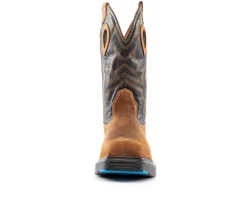 Men's STEEL BLUE Blue Heeler Work Boots