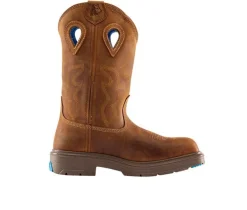 Men's STEEL BLUE Blue Heeler Work Boots