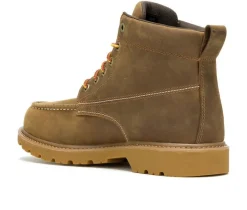 Men's Wolverine 080139 Floorhand Moc Toe Work Boots