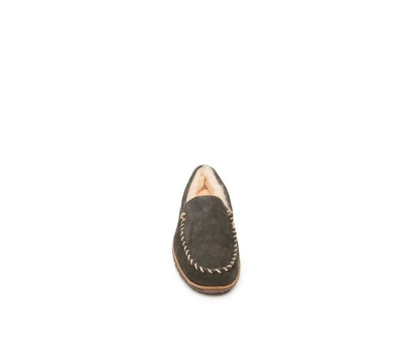 Minnetonka Men's Skeepskin Tobie Loafer Slippers