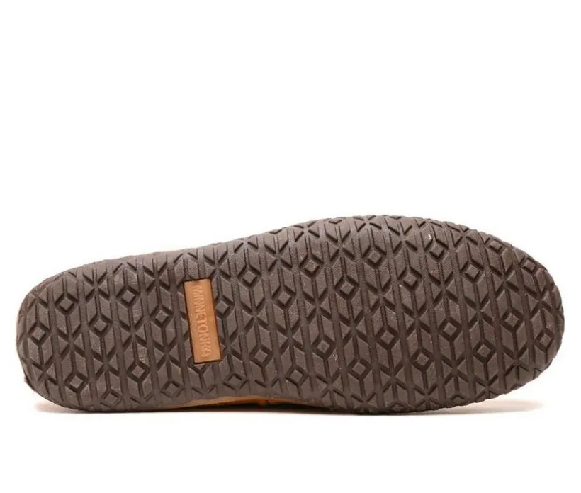 Minnetonka Men's Skeepskin Tobie Loafer Slippers