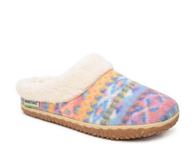 Minnetonka Women's Eco Spruce Clog Slippers