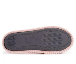 MUK LUKS Ada Micro Chenille Criss Cross Slippers