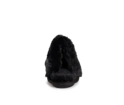 MUK LUKS Angled Sparkle Scruff Slippers