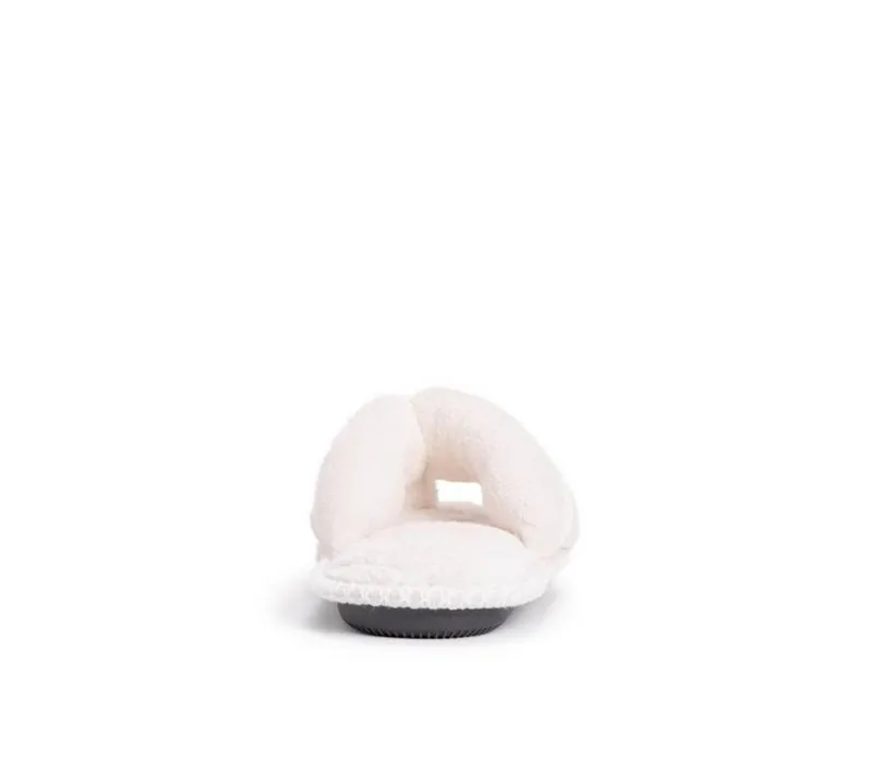 MUK LUKS Darlene Micro Chenille Thong Slippers