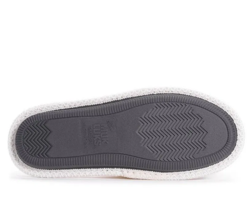 MUK LUKS Darlene Micro Chenille Thong Slippers