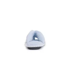 MUK LUKS Darlene Micro Chenille Thong Slippers