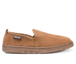 MUK LUKS Eric Printed Berber Suede Slippers