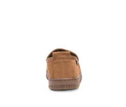 MUK LUKS Eric Printed Berber Suede Slippers