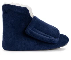MUK LUKS Men's Adjustable Shearling Bootie Slippers