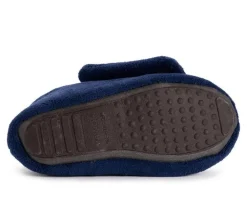 MUK LUKS Men's Adjustable Shearling Bootie Slippers