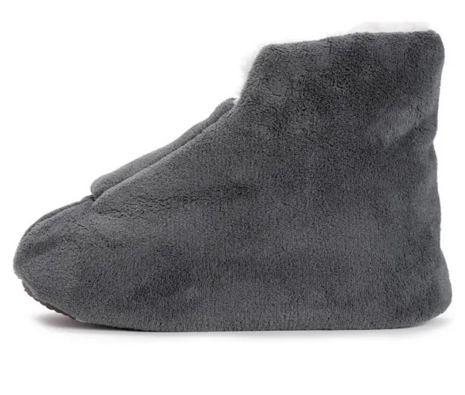 MUK LUKS Men's Adjustable Shearling Bootie Slippers